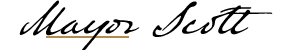 Mayor signature